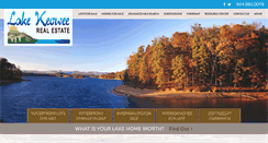 Desktop Screenshot of lakekeoweerealestate.com